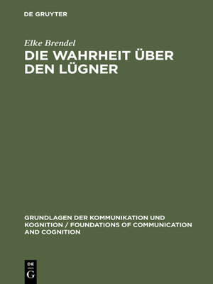 cover image of Die Wahrheit über den Lügner
